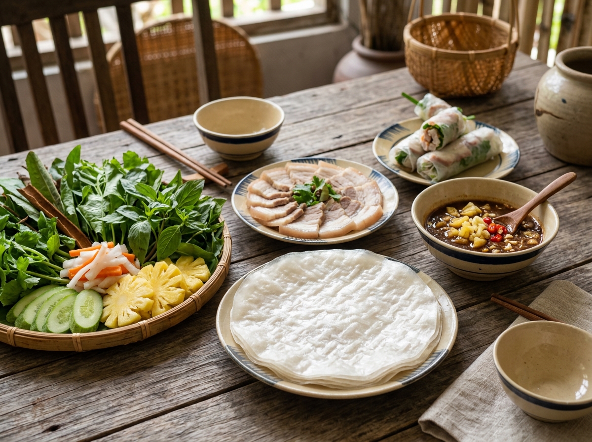 Bánh tráng phơi sương Trảng Bàng