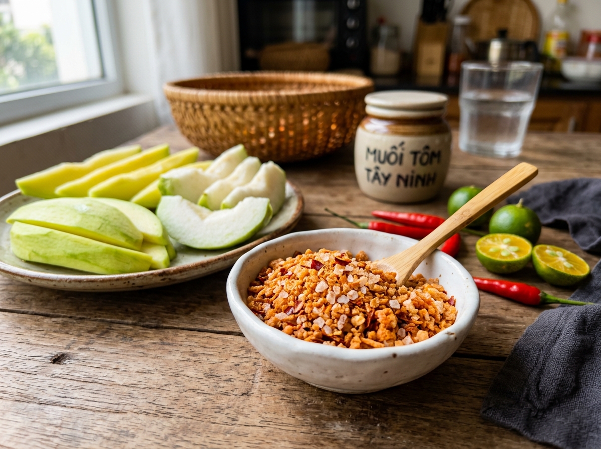 Muối tôm Tây Ninh
